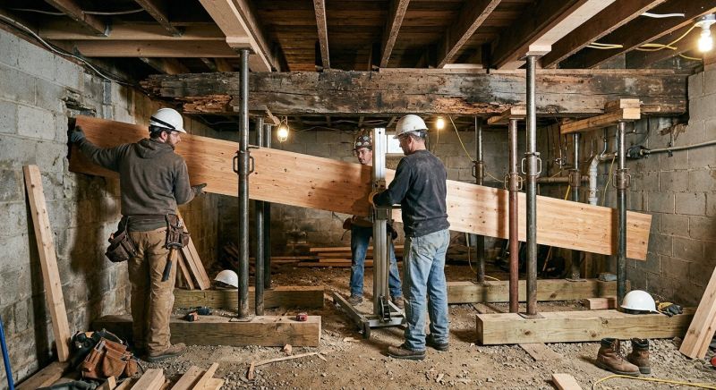 Roof Beam Replacement in Wilmington, NC