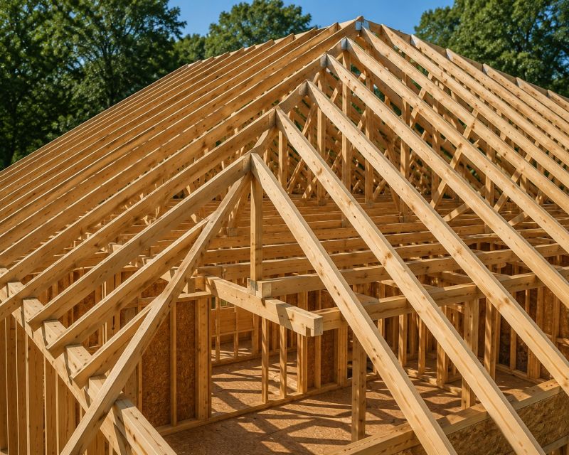 Structural Roof Framing in Conroe, TX
