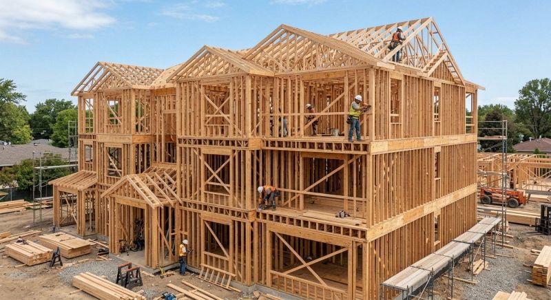 Structure Framing in Conroe, TX
