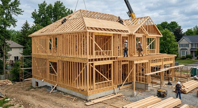 Timber Stud Framing in Conroe, TX