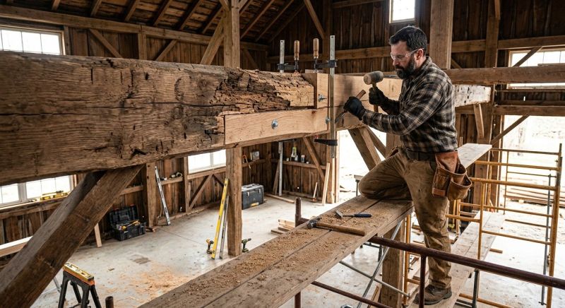 Broken Truss Repair in Wilmington, NC