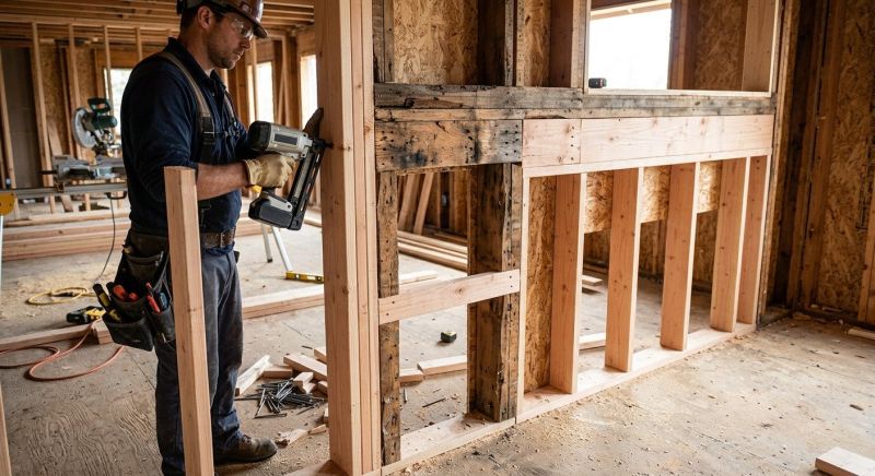 Floor Framing Repair in Wilmington, NC