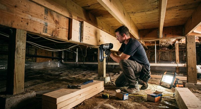 Floor Joist Replacement in Kansas City, KS