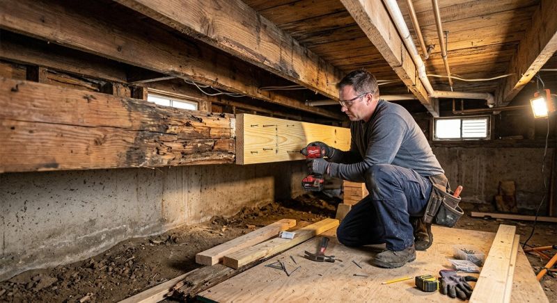 Floor Joists Repair in Wilmington, NC