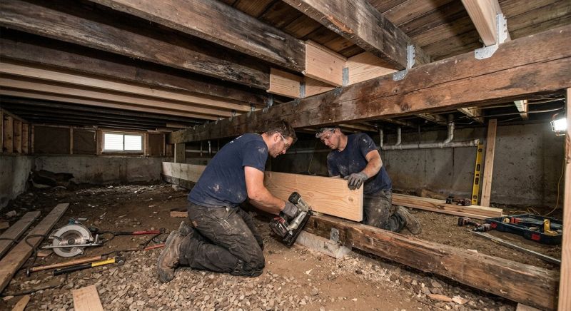 Floor Joists Repair in Wilmington, NC