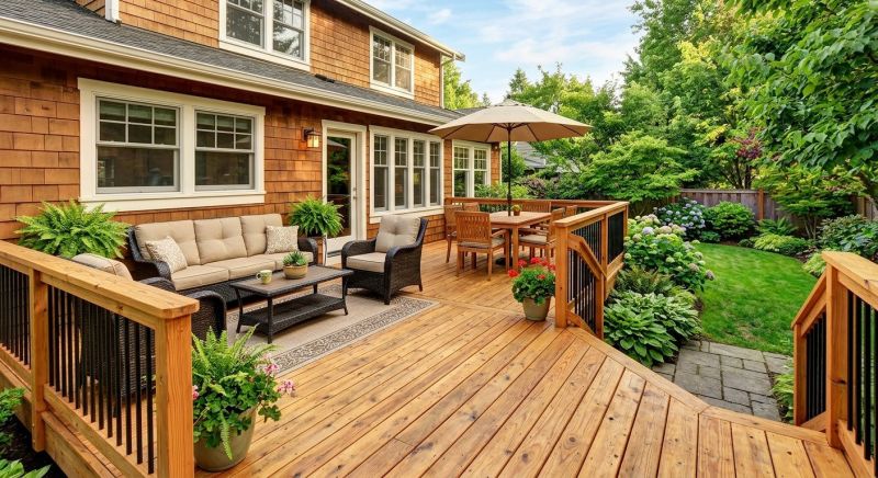 Hardwood Deck Installation in Worcester, MA
