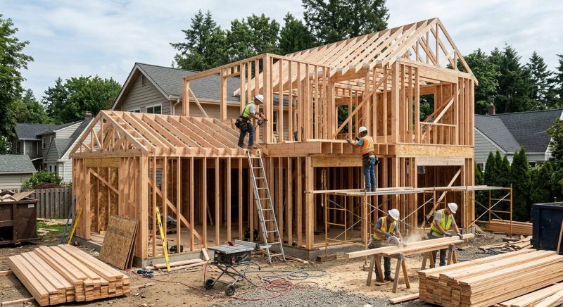Home Framing in Conroe, TX