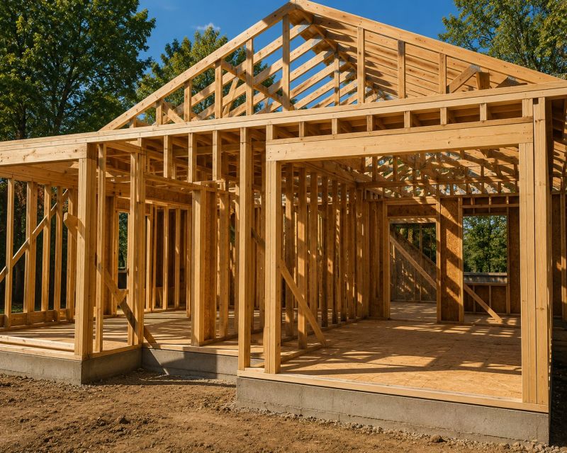 House Framing in Conroe, TX