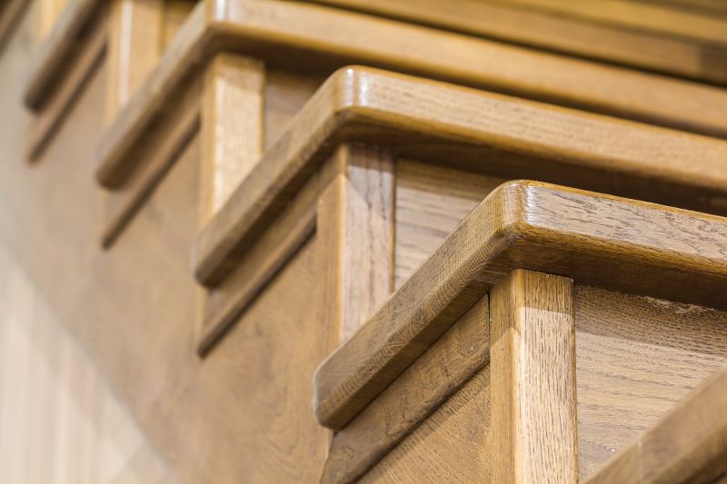 Oak Stairs Installation in Wilmington, NC