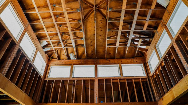 Porch Roof Framing in Conroe, TX