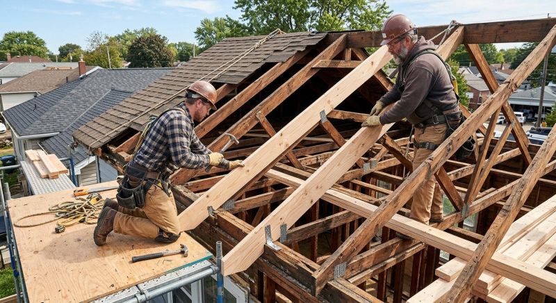 Roof Beam Replacement in Wilmington, NC