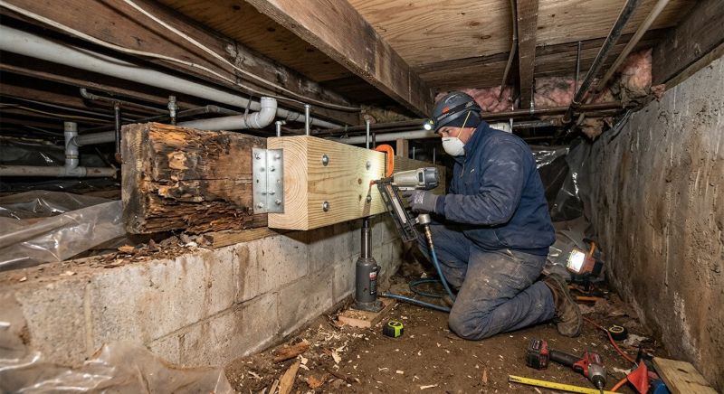 Roof Joist Repair in Kansas City, KS