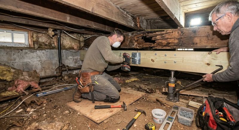 Roof Joist Repair in Wilmington, NC