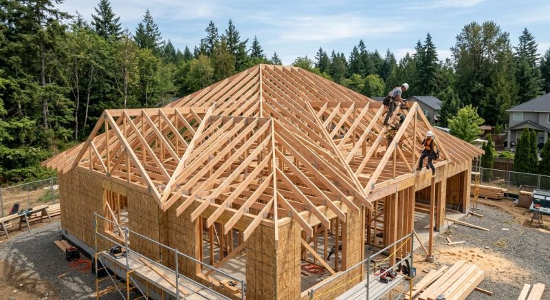 Structural Roof Framing in Kansas City, KS