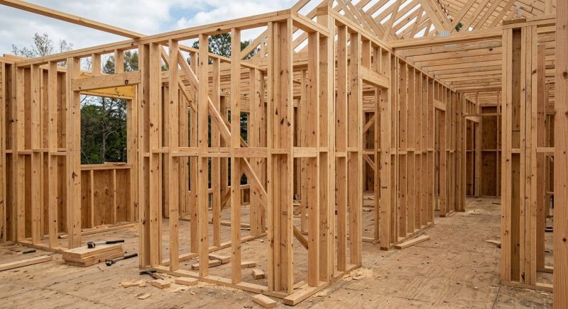 Structure Framing in Kansas City, KS