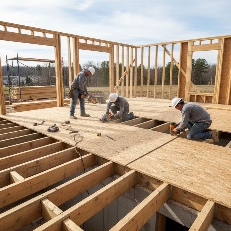 Subfloor Installation in Conroe, TX
