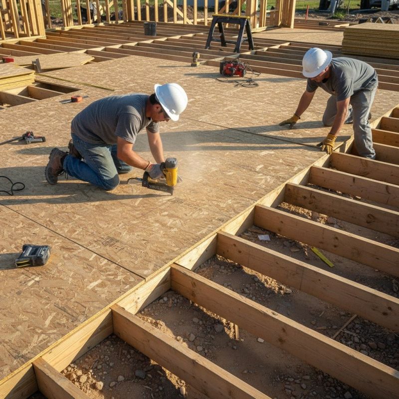 Subfloor Installation in Conroe, TX