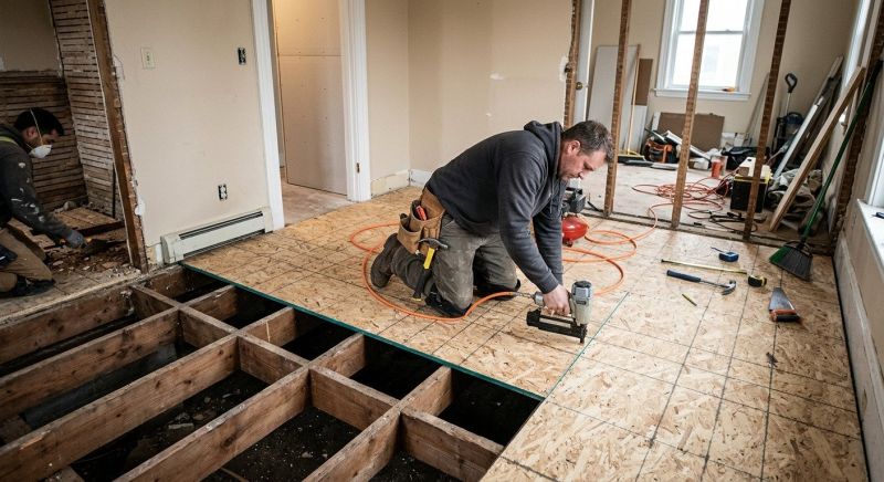 Subfloor Replacement in Conroe, TX