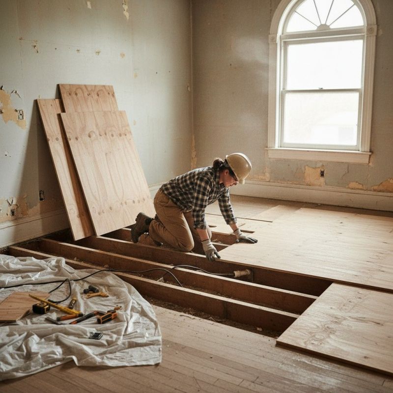 Underfloor Repair in Wilmington, NC