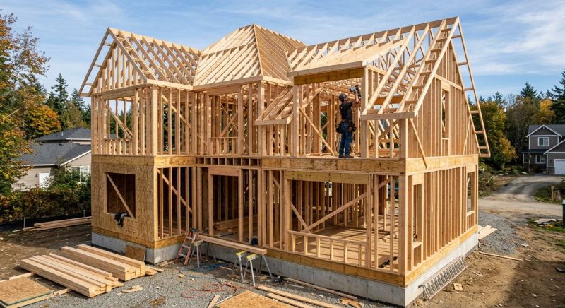 Wood Framing Construction in Conroe, TX