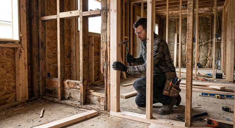 Wood Framing Repair in Kansas City, KS